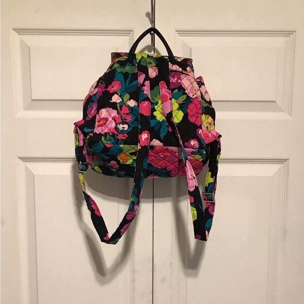 Vera Bradley Floral Backpack - Picture 2 of 12